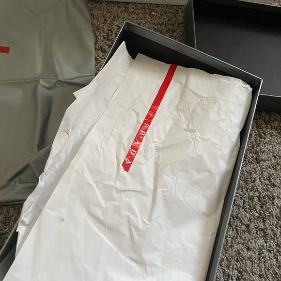 Prada Designer Men Sneakers size 10 - Picture 7 of 7